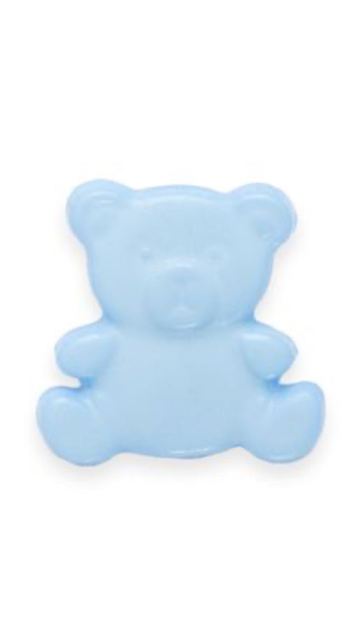 Teddy button. Blue 25mm