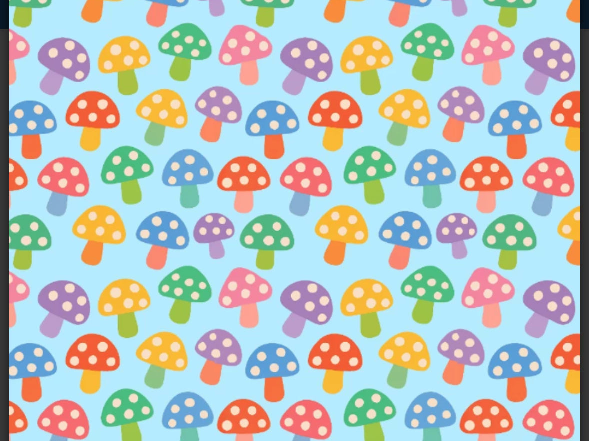 Polycotton novelty children’s designs fabric material 45 inch wide