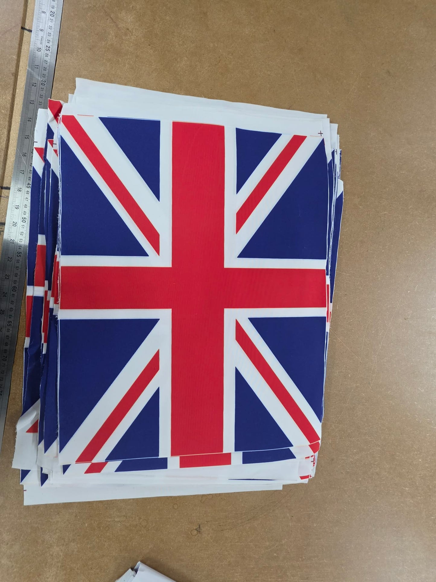 Union Jack flag panels