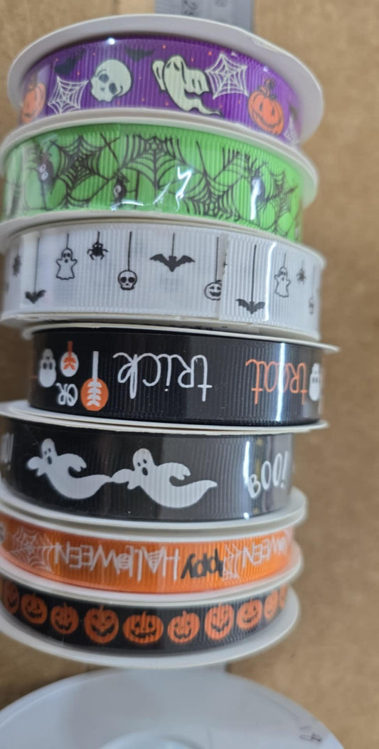 Spooky Halloween ribbons