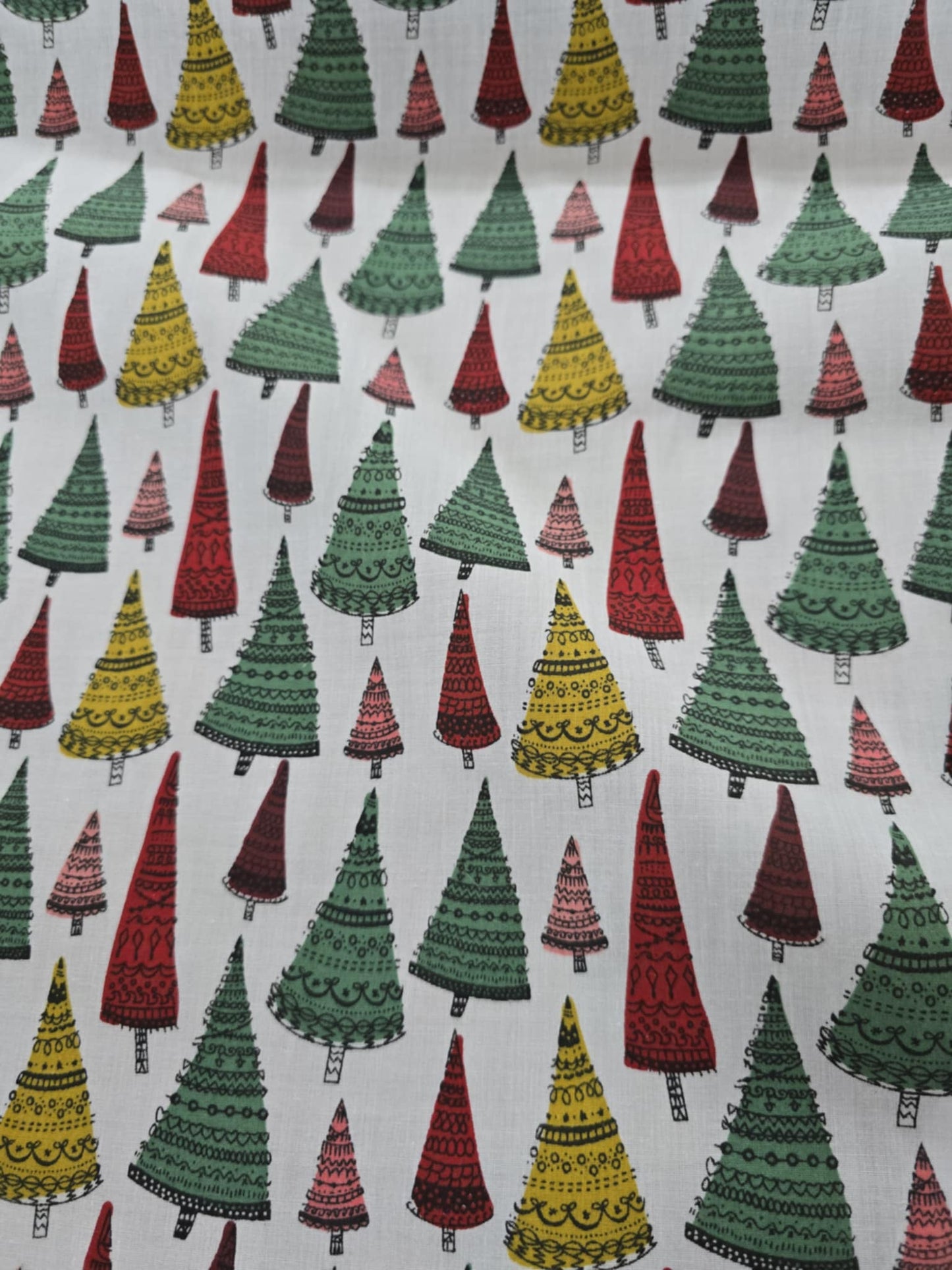 Polycotton Christmas designs