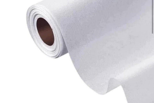 iron on interfacing white fabric material