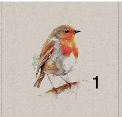 Cotton rich canvas panel fabric material