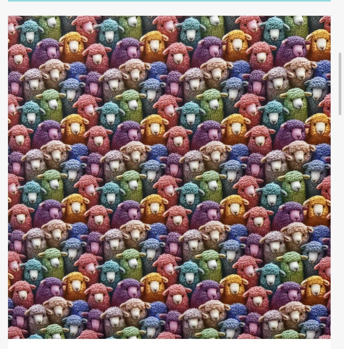 3d Polycotton fabric material 45 inch wide novelty assorted