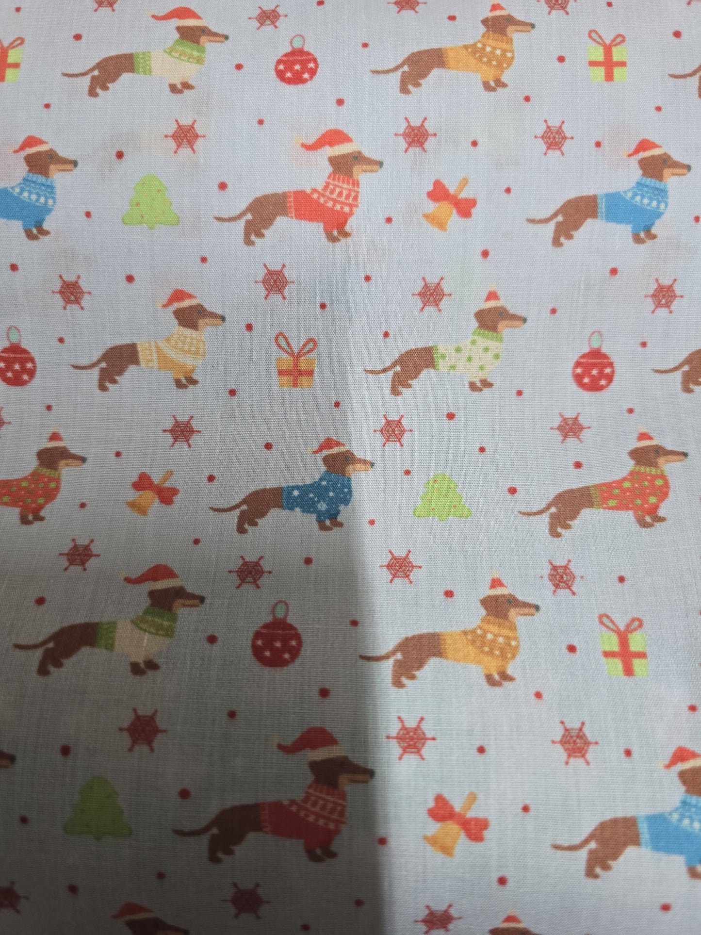 Polycotton Christmas designs