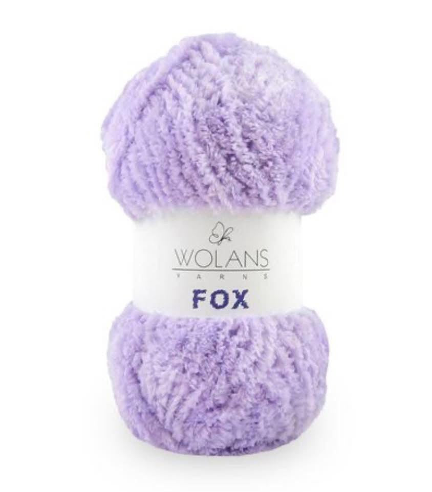 Wool craft yarn chenille and double knit