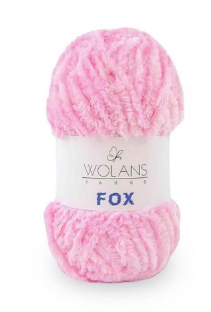 Wool craft yarn chenille and double knit