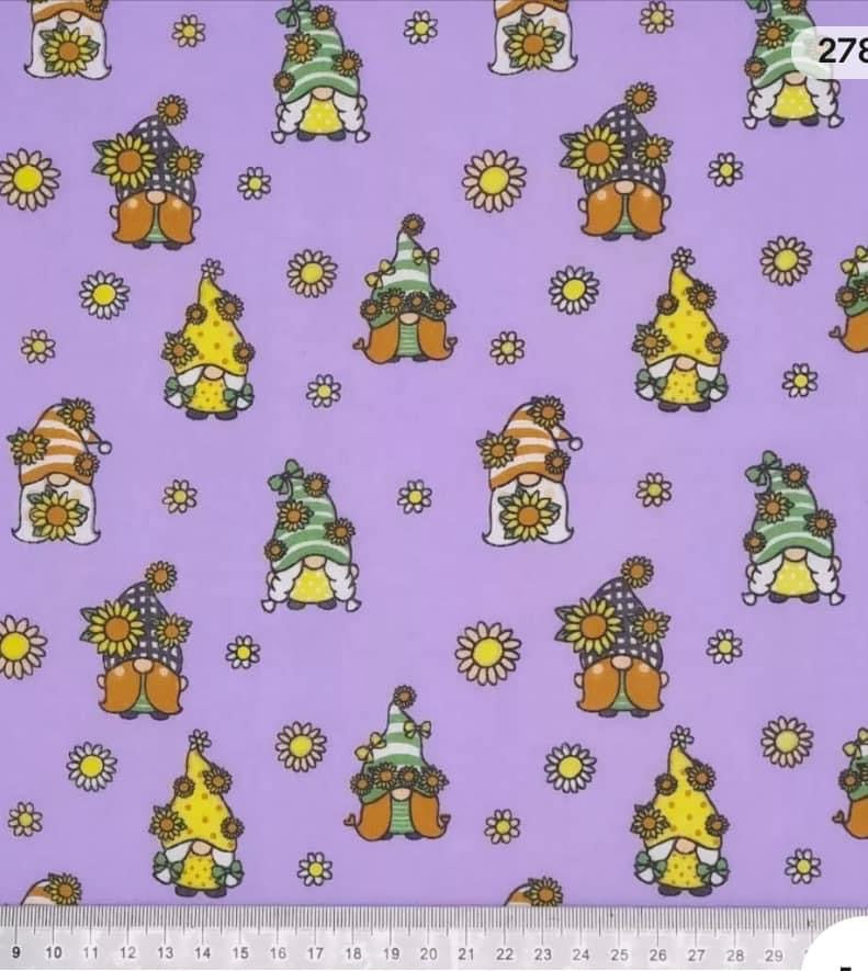 Polycotton misc children’s designs animals skulls planets rainbow hearts gonks etc  fabric material