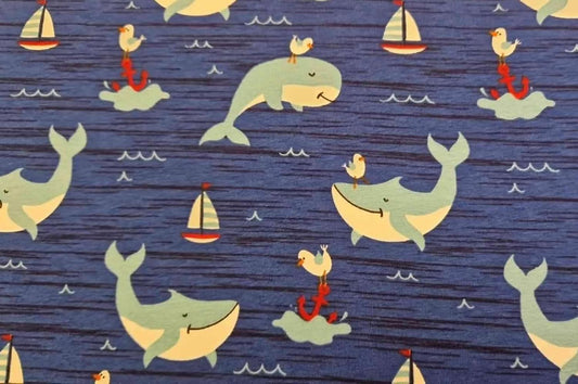 Cotton jersey fabric material