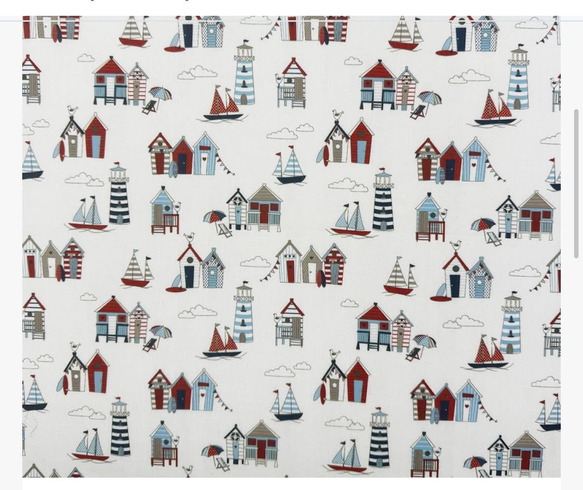 3d Polycotton fabric material 45 inch wide novelty assorted