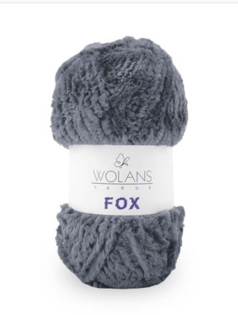 Wool craft yarn chenille and double knit