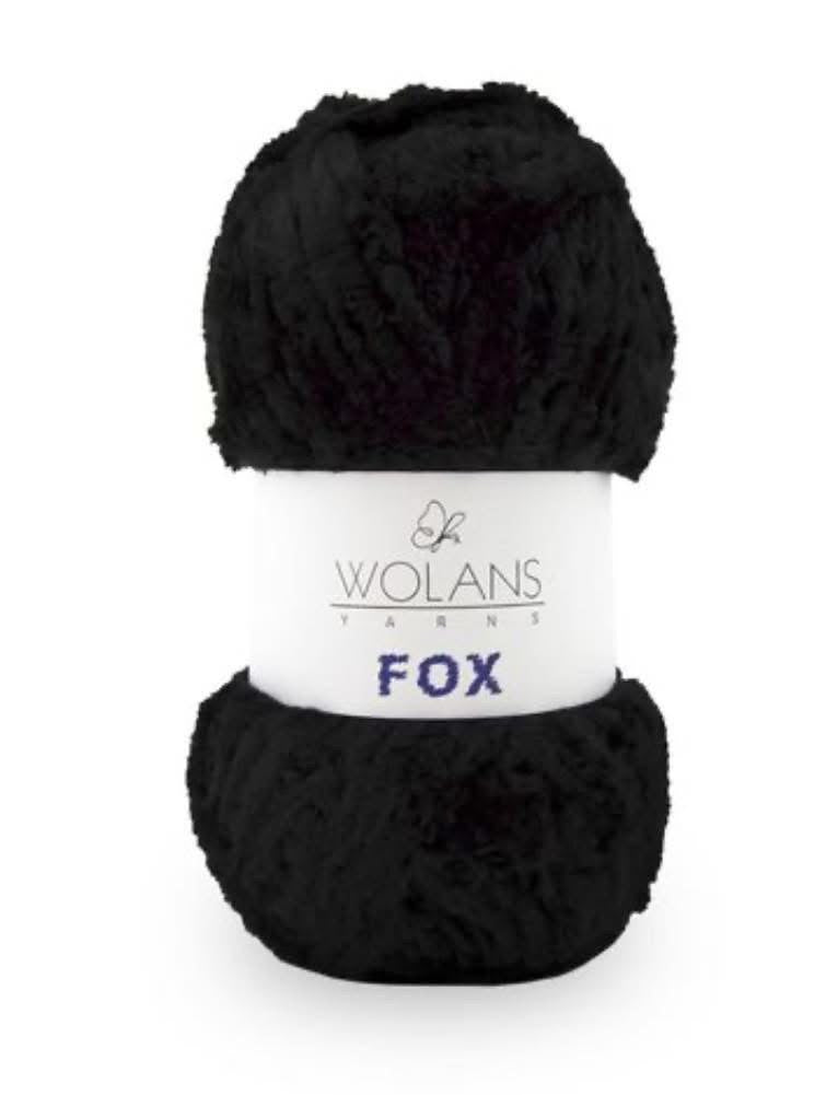 Wool craft yarn chenille and double knit