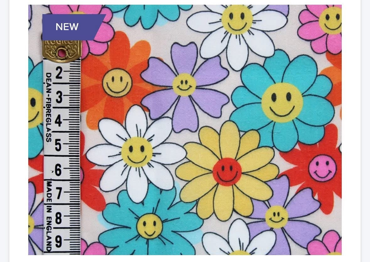 Polycotton misc children’s designs animals skulls planets rainbow hearts gonks etc  fabric material