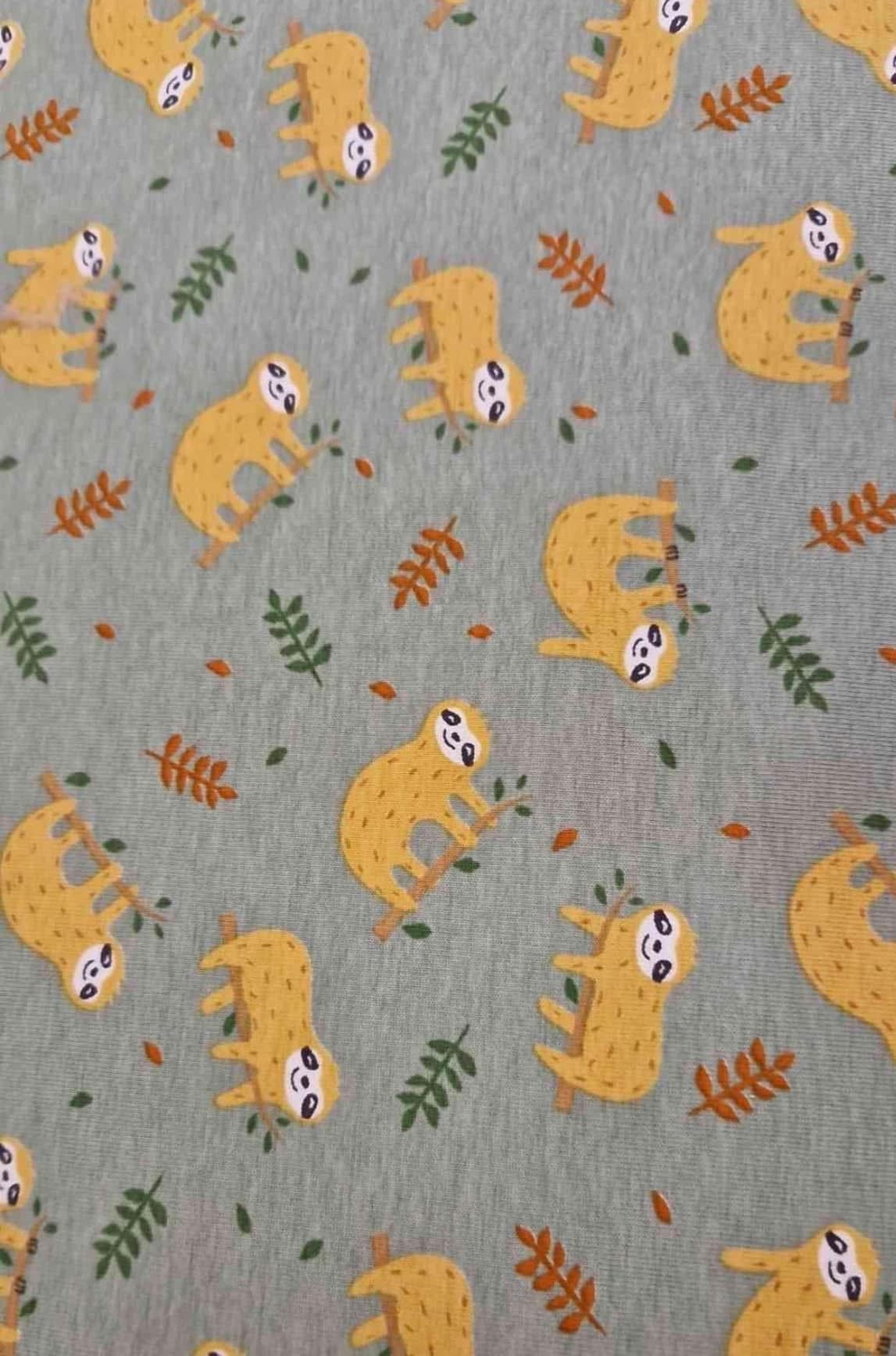 Cotton jersey fabric material