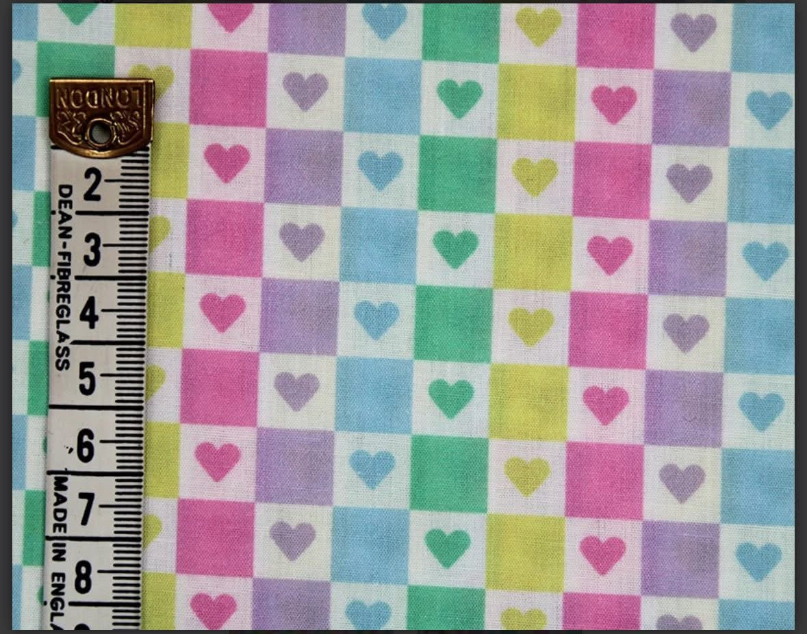 Polycotton misc children’s designs animals skulls planets rainbow hearts gonks etc  fabric material