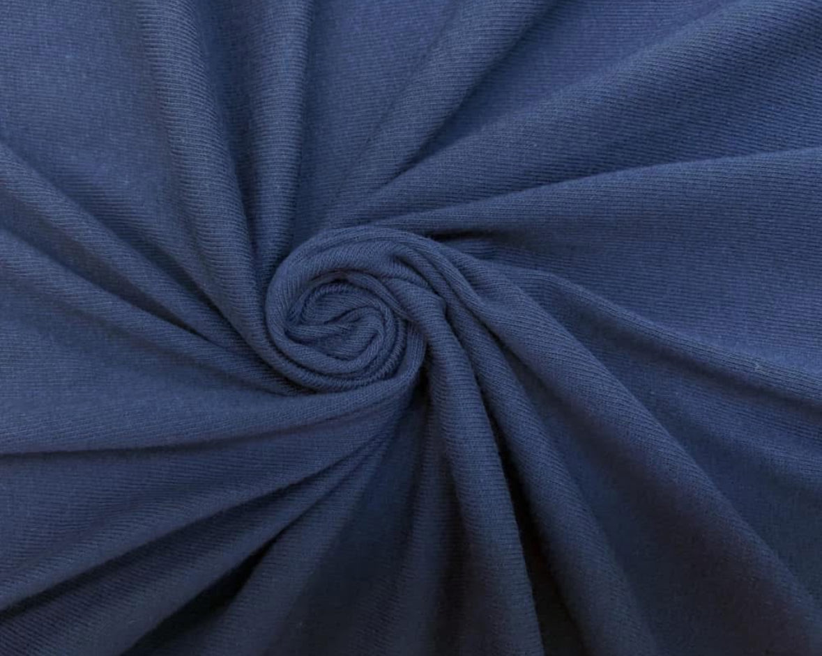 Jersey plain colours fabric material