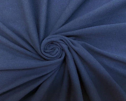 Jersey plain colours fabric material 150cm wide stretch T-shirt