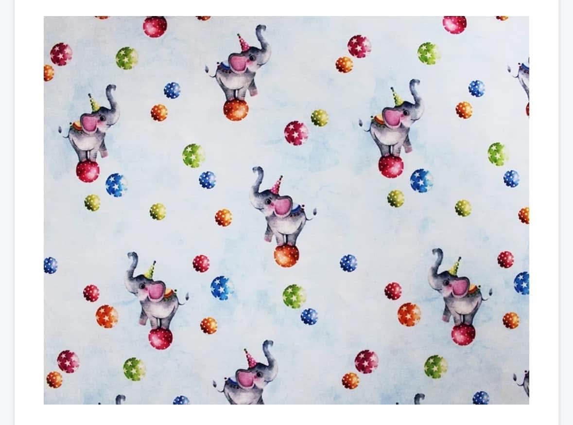 Cotton jersey fabric material