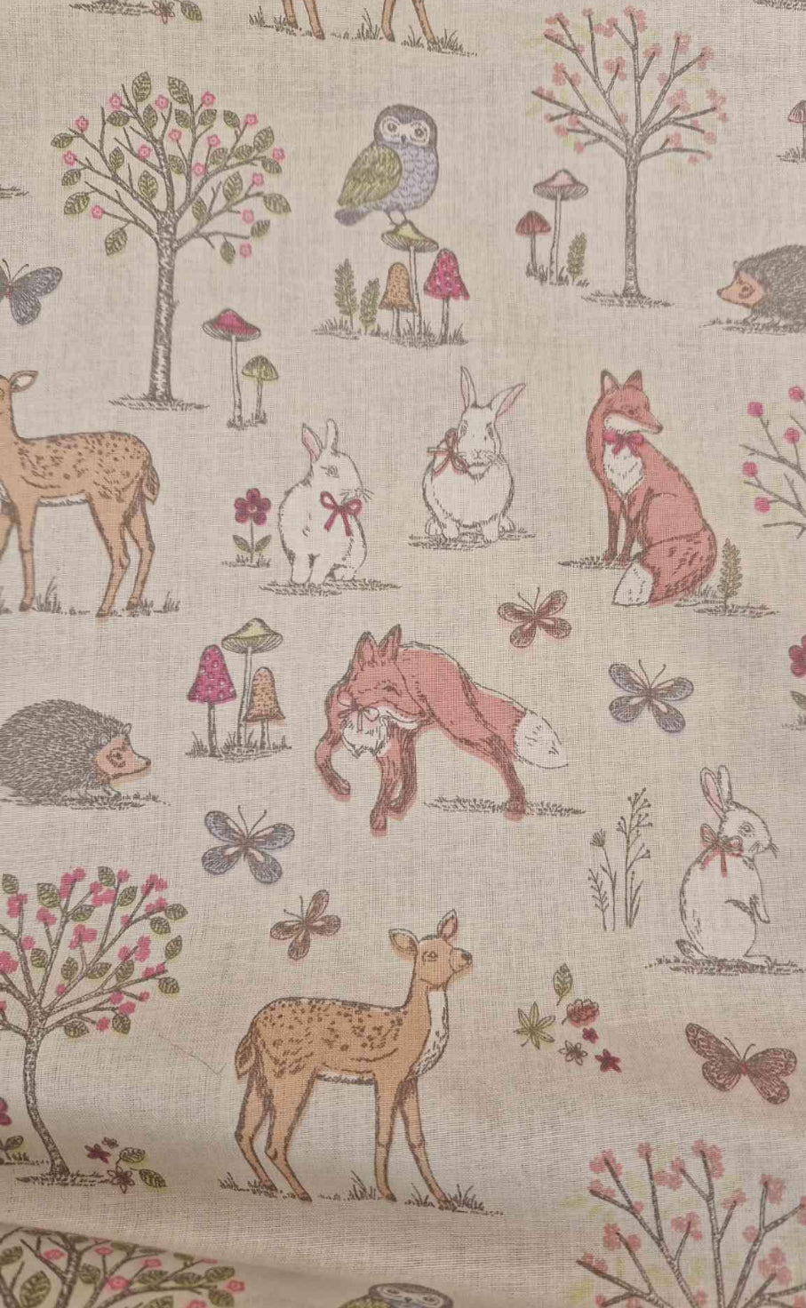 Cotton rich canvas fabric material