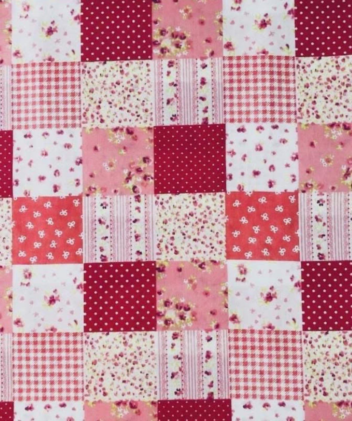 Polycotton florals fabric material