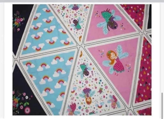 Make your own bunting fabric material