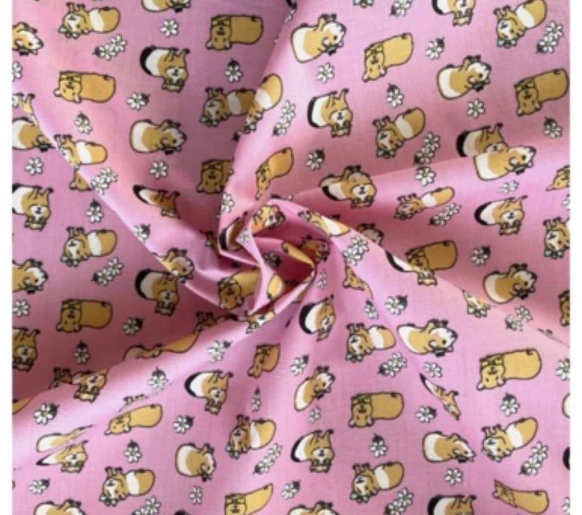 Polycotton misc children’s designs animals skulls planets rainbow hearts gonks etc  fabric material