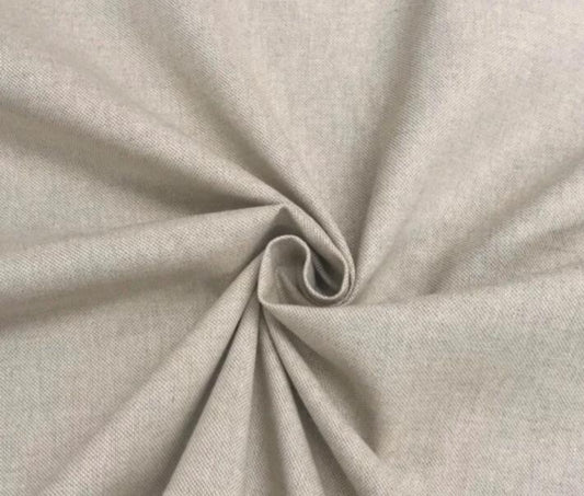 Cotton rich canvas plain fabric material