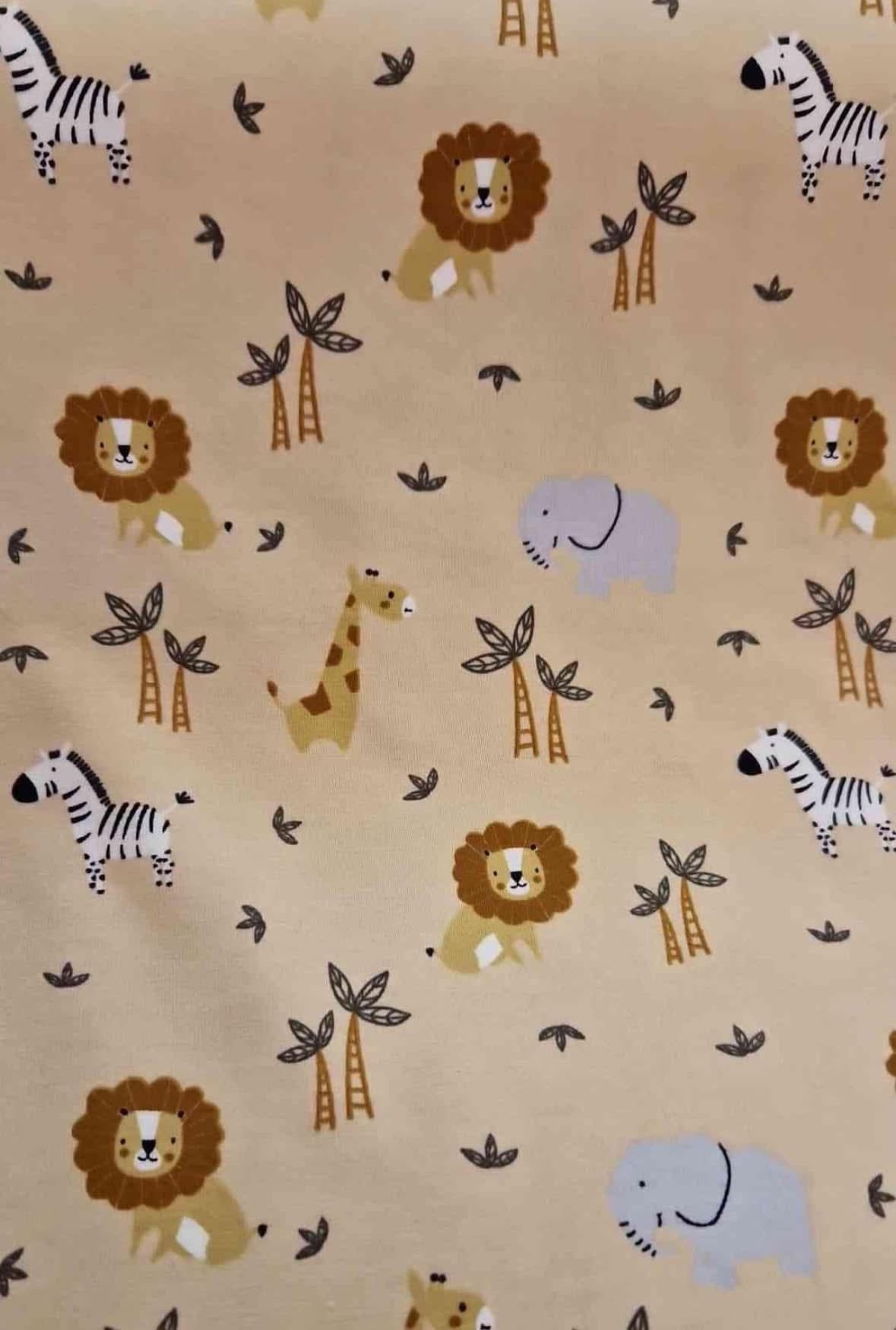 Cotton jersey fabric material