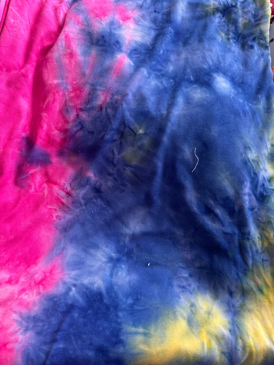 Jersey cotton tie die