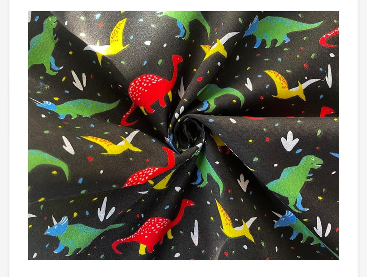 Polycotton misc children’s designs animals skulls planets rainbow hearts gonks etc  fabric material