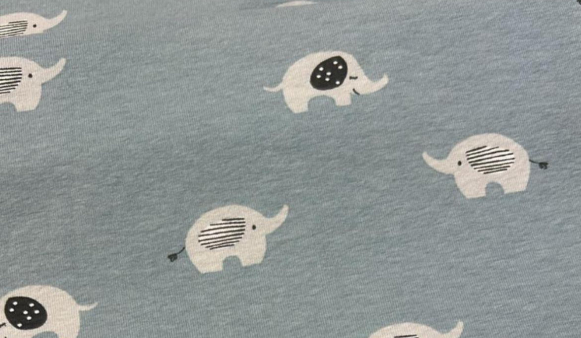 Cotton jersey fabric material