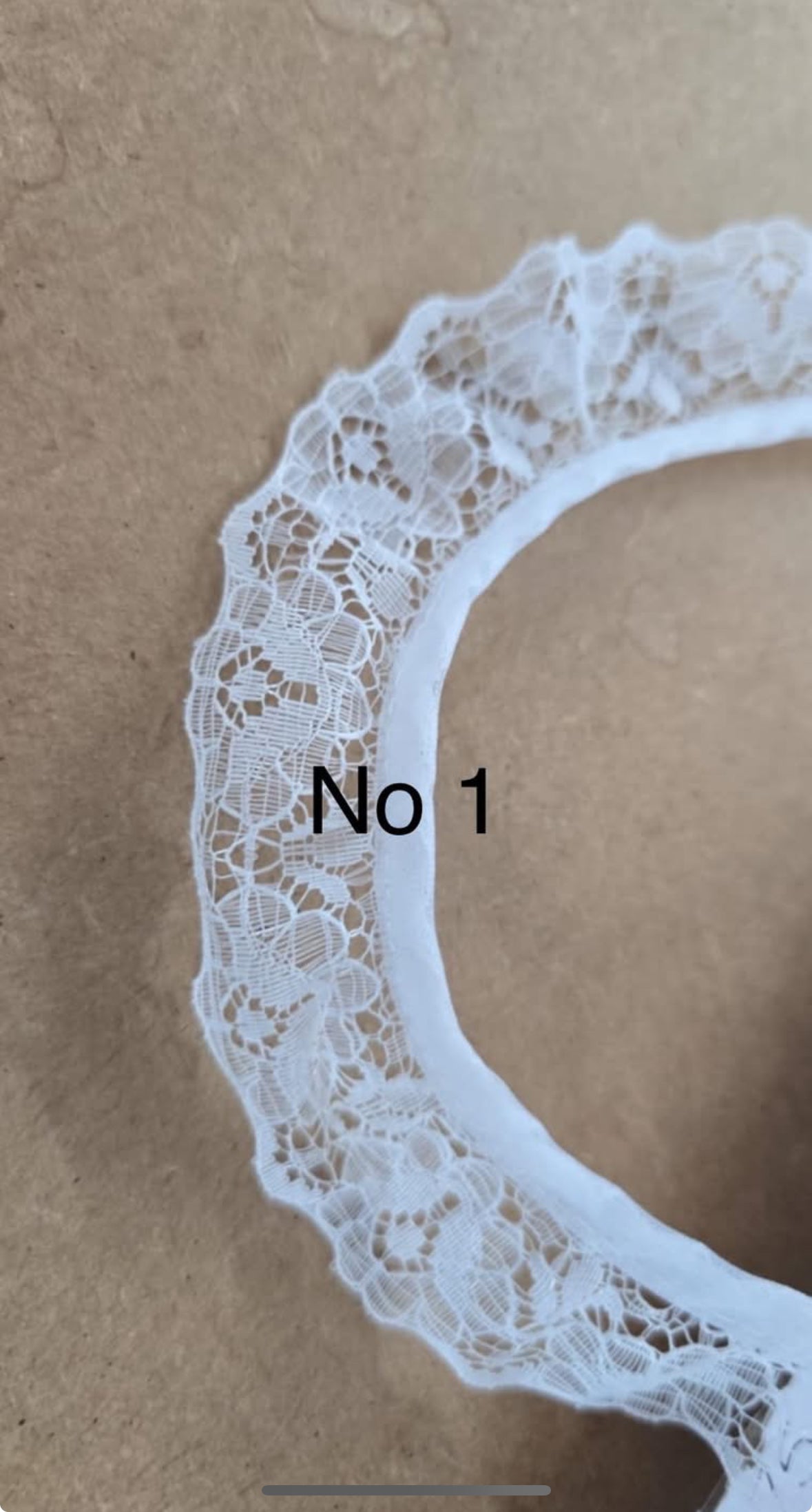 Lace and broderie trim sold by the meter different  designs pretty floral