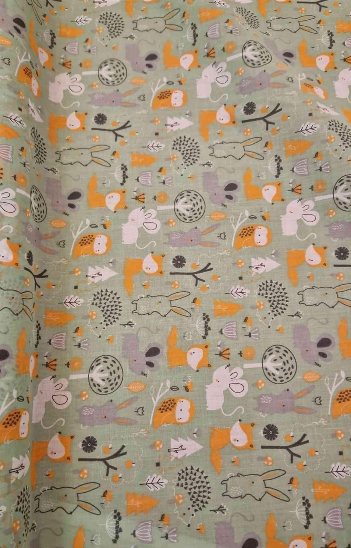 Polycotton novelty children’s designs fabric material 45 inch wide
