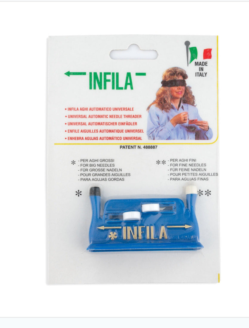 Automatic needle threader machine