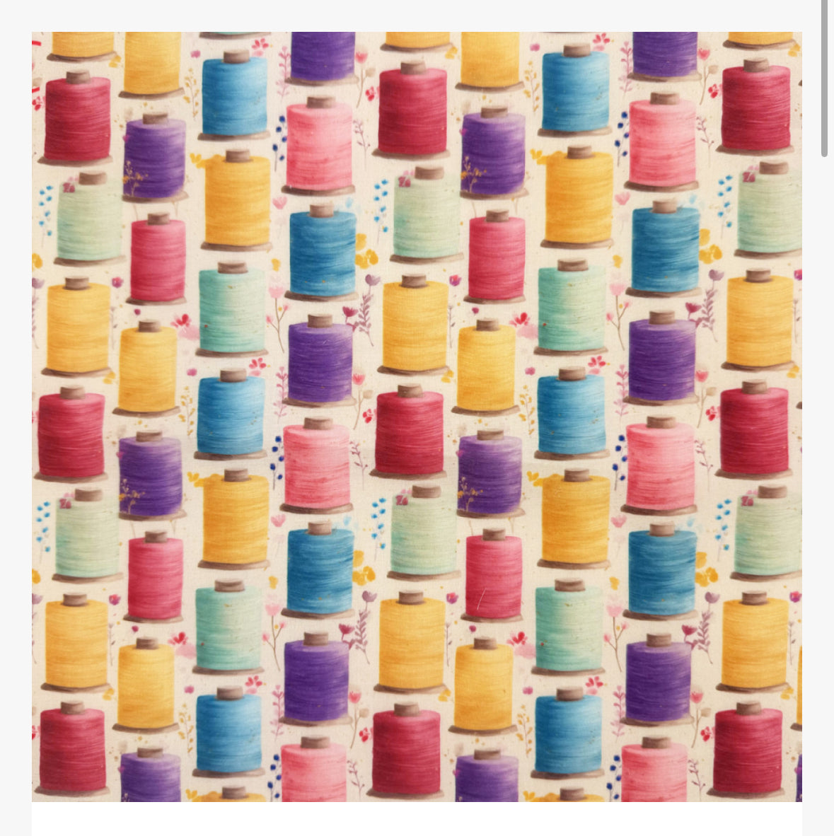 3d Polycotton fabric material 45 inch wide novelty assorted