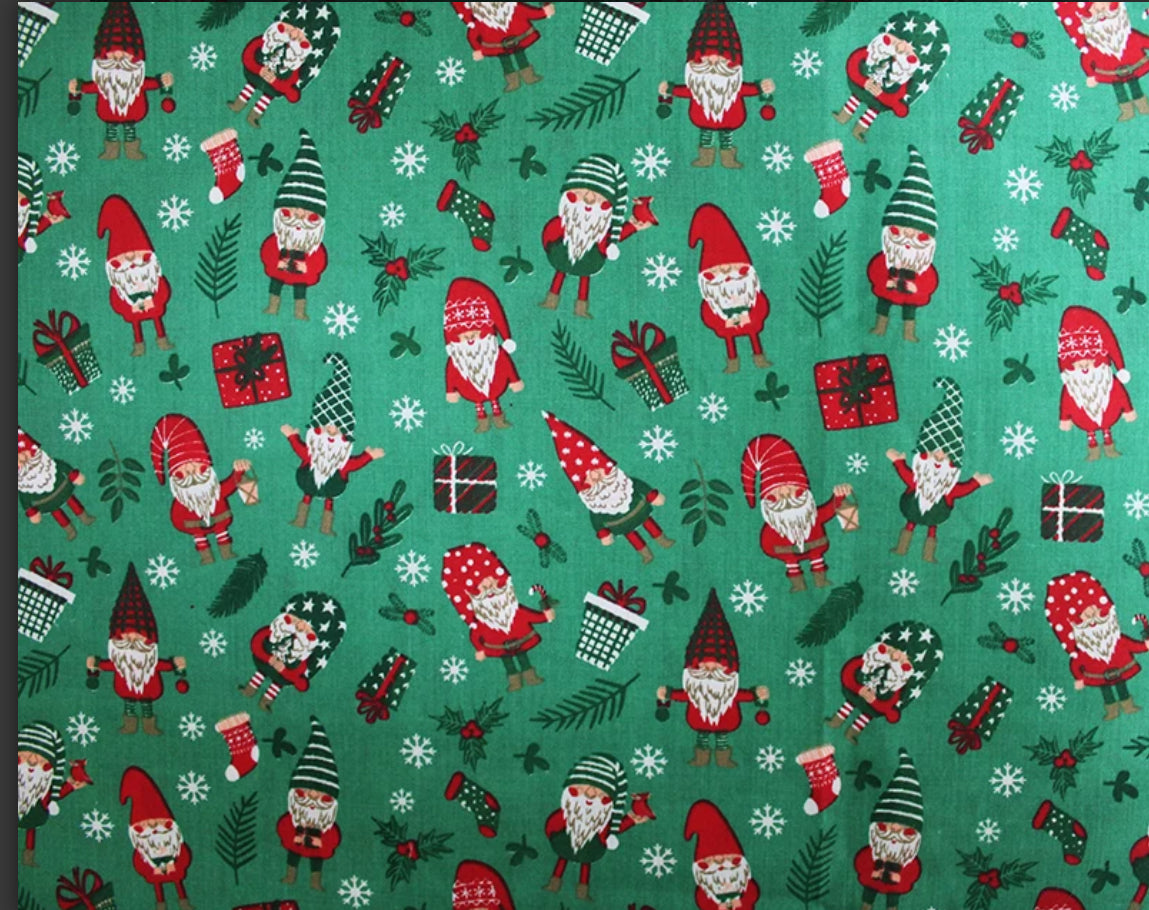 Polycotton Christmas designs