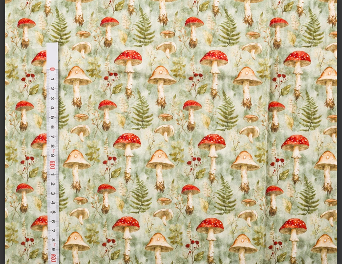 Cord corduroy fabric material