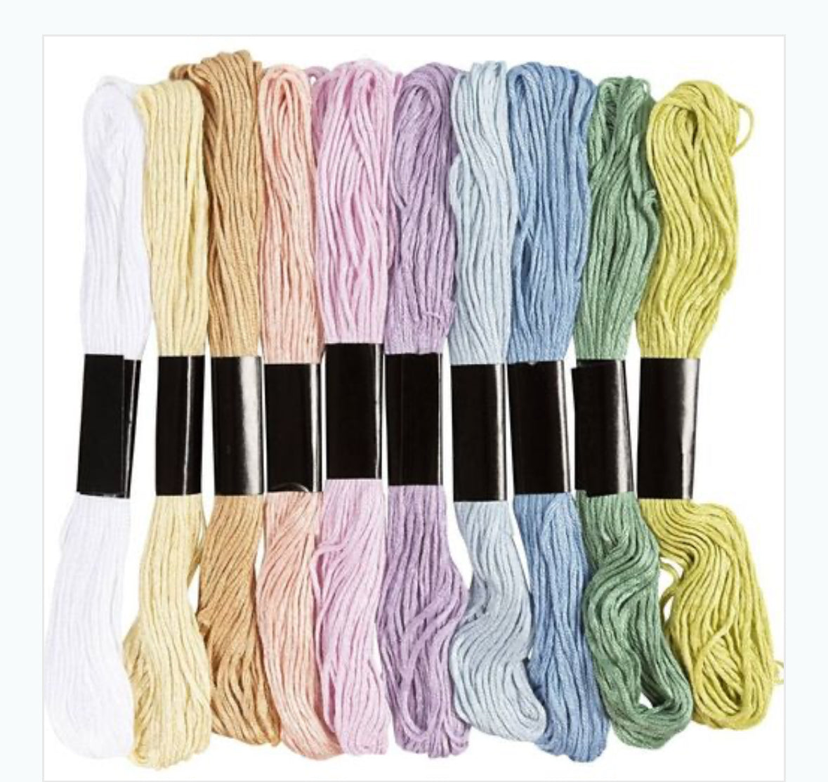Pack of embroidery thread