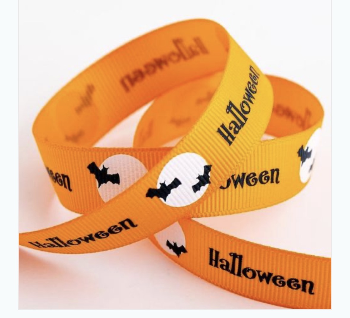 Spooky Halloween ribbons