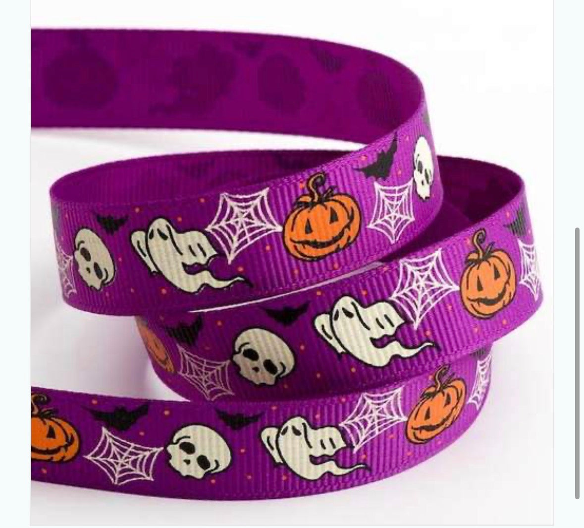 Spooky Halloween ribbons