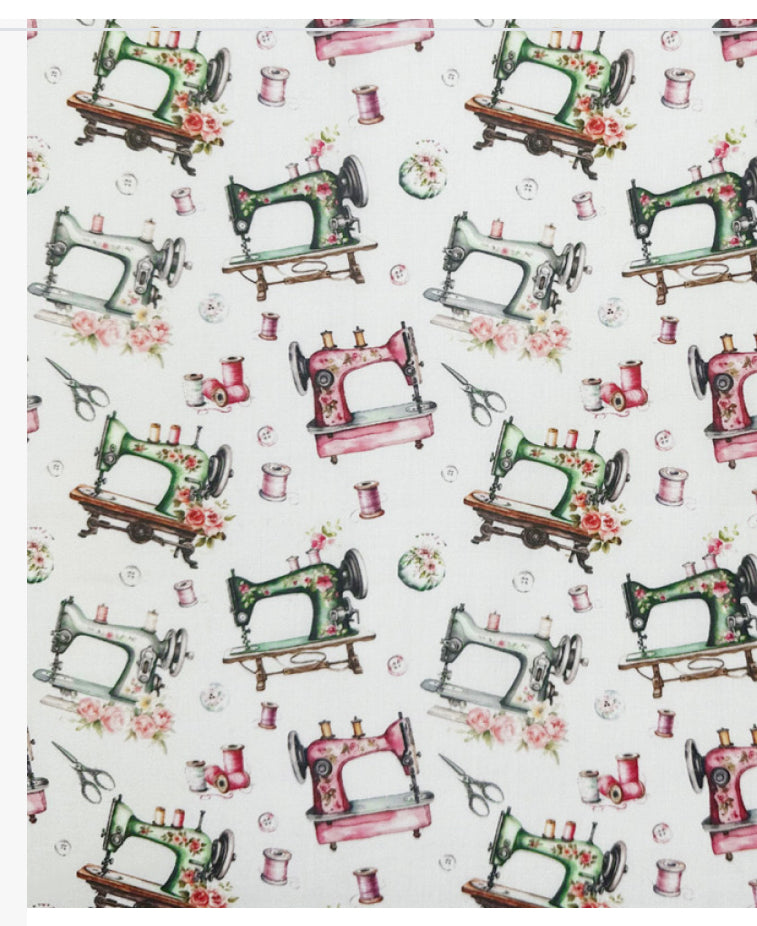 Polycotton novelty children’s designs fabric material 45 inch wide
