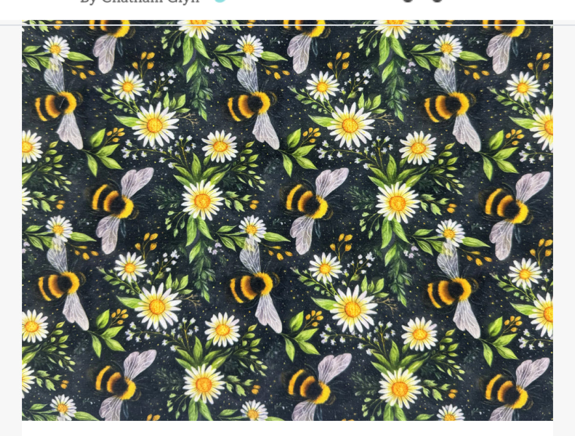 3d Polycotton fabric material 45 inch wide novelty assorted