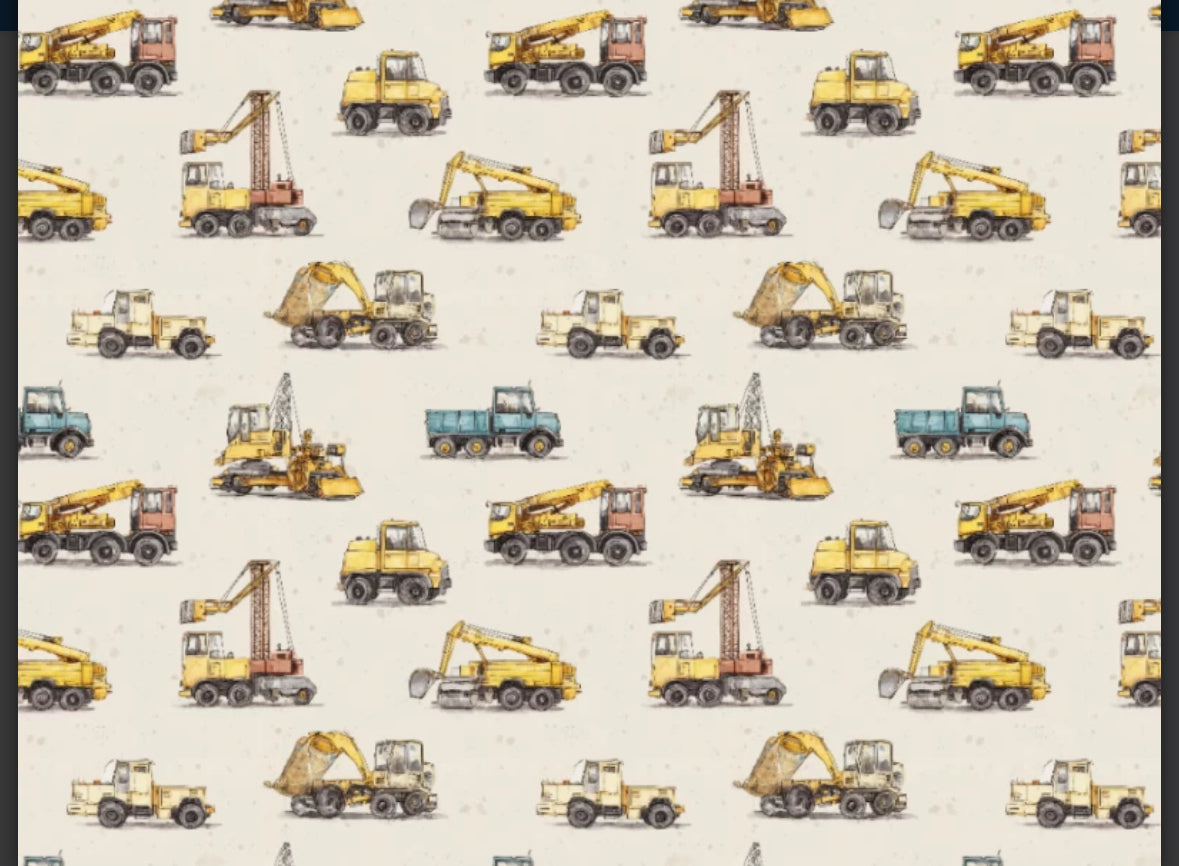 Polycotton novelty children’s designs fabric material 45 inch wide