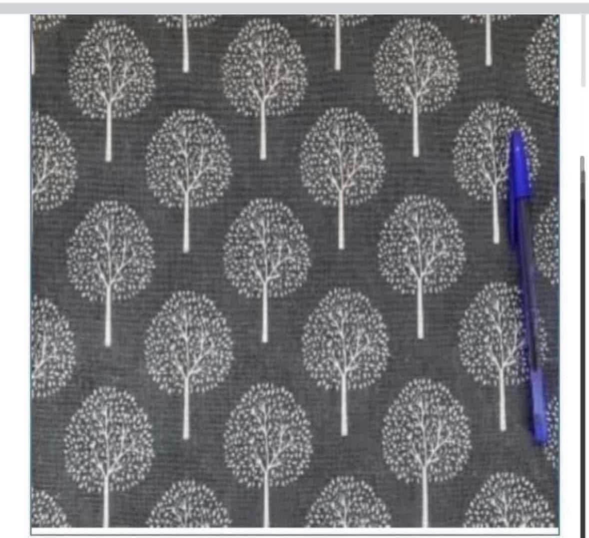 Cotton rich canvas fabric material