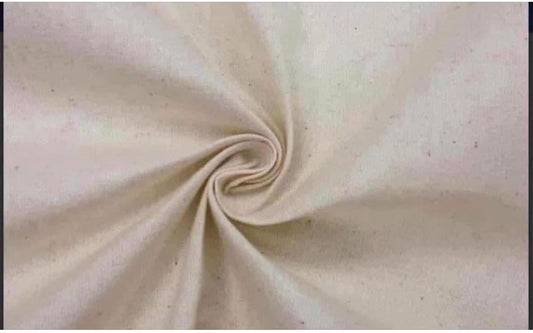 Natural Calico fabric material